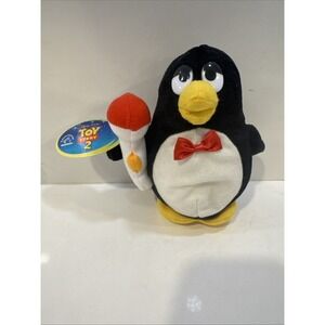 Applause Toy Story 2 WHEEZY Penguin 6" Bean Bag Plush With tag (C)